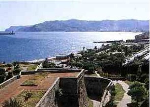 The castle of PRIAMAR and the coast of Savona and Vado Ligure